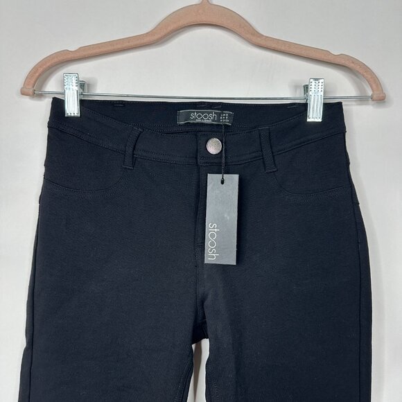 2/$30 NWT Stoosh Contour Ponte Pants Black Small #A0254 TRB2 - Picture 4 of 11